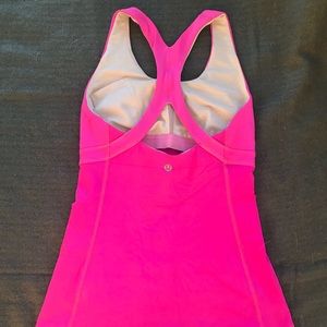 Lululemon Bright Pink Tank Size 4